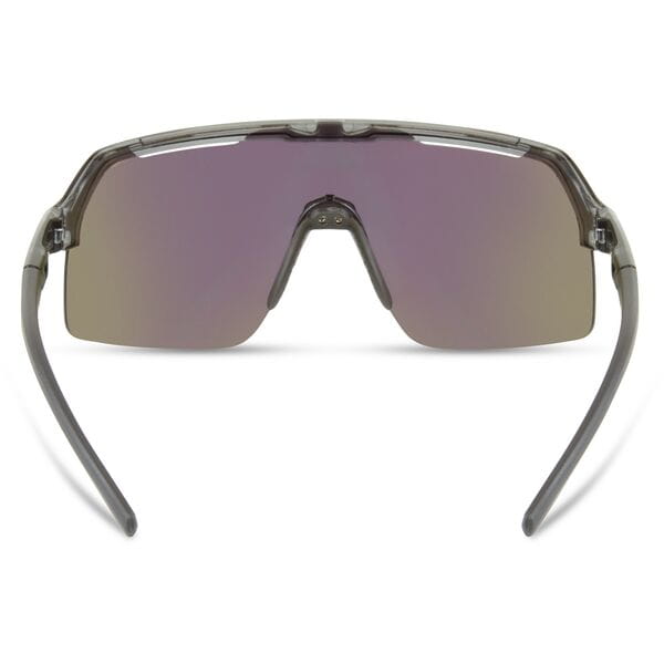Crypto Air Crystal Smoke Sunglasses - Green Mirror Lens
