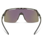 Crypto Air Crystal Smoke Sunglasses - Green Mirror Lens