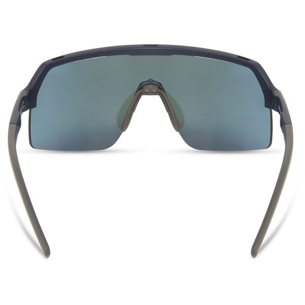 Madison Crypto Air Ink Navy Sunglasses - 3 Lens Pack - Blue Mirror / Amber / Clear