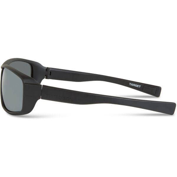 Madison Target Matt Black Sunglasses - 3 Polarised Lens Pack-Silver Mirror/Bronze/Yellow