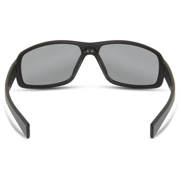 Madison Target Matt Black Sunglasses - 3 Polarised Lens Pack-Silver Mirror/Bronze/Yellow