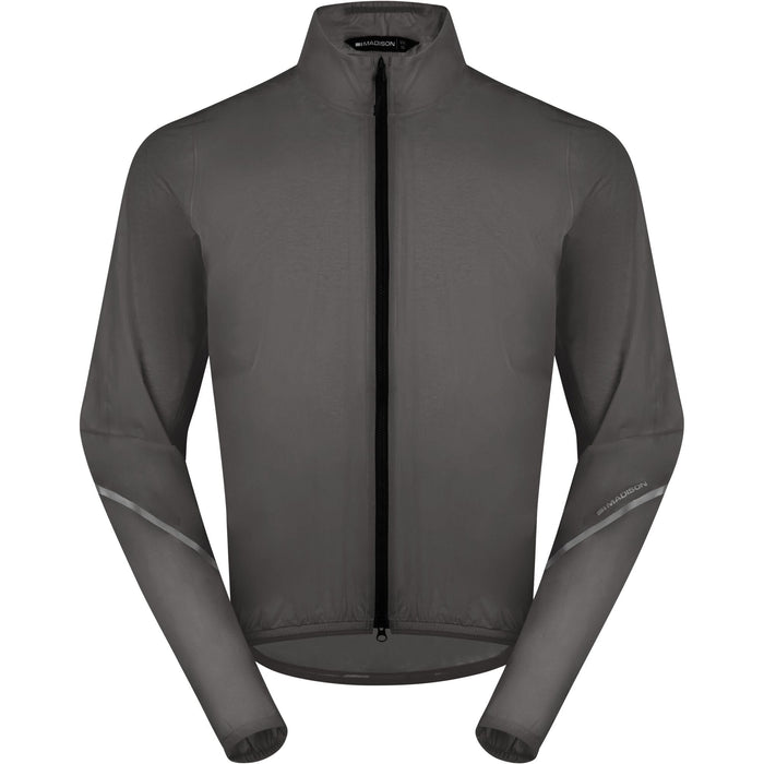 Madison Flux 2L Men's Ultra Packable Waterproof Jacket - X-Small / Castle Grey