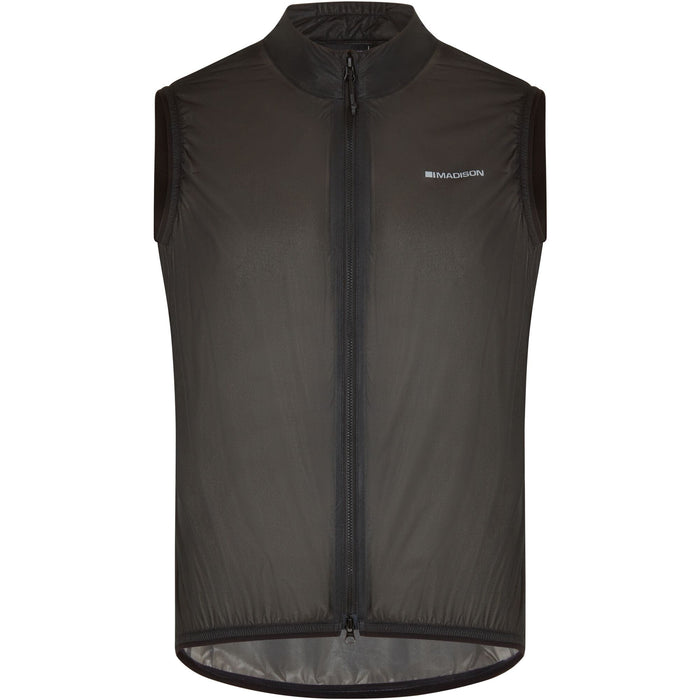 Madison Flux 2L Men's Ultra Packable Waterproof Gilet - X-Small / Castle Grey