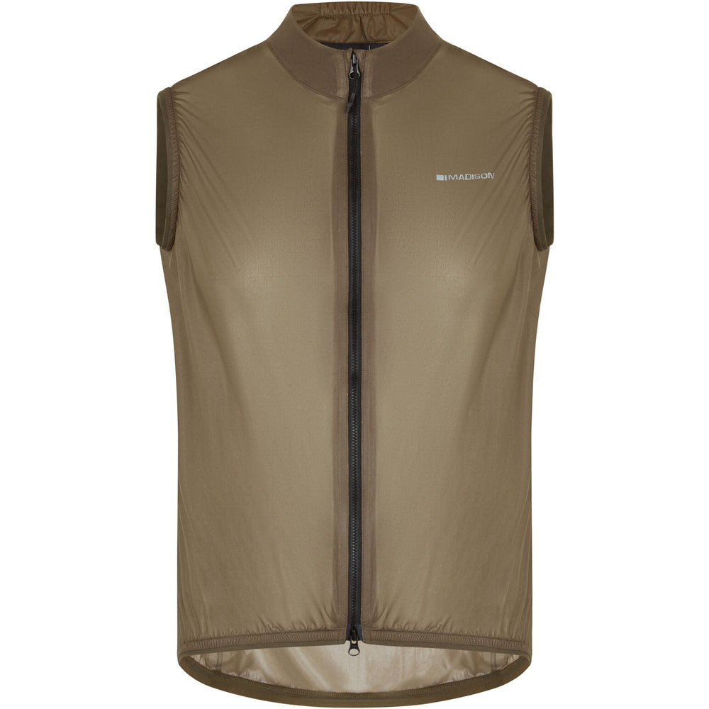 Madison Flux 2L Men's Ultra Packable Waterproof Gilet - X-Small / Midnight Green