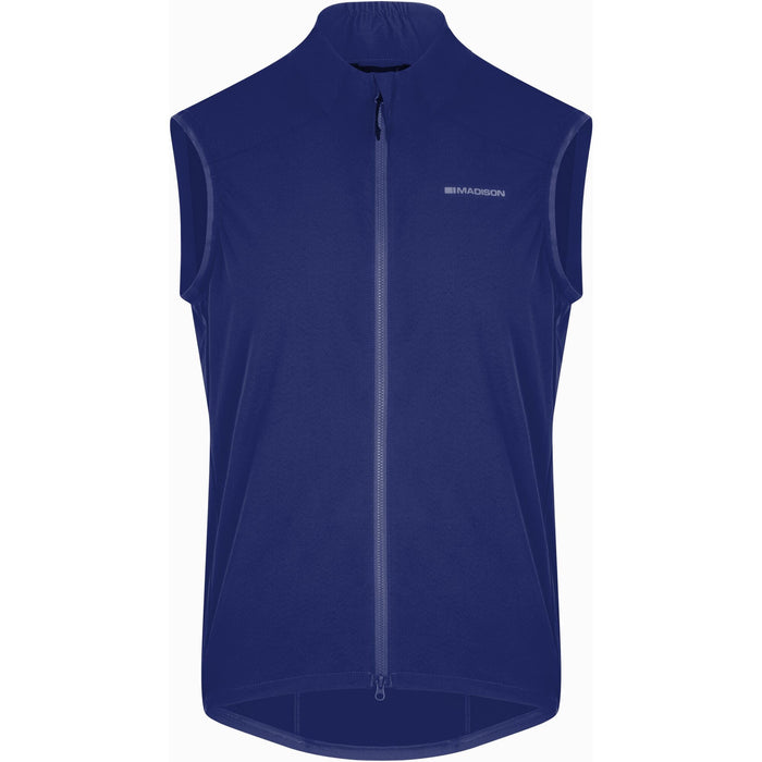 Madison Freewheel Men's Windproof Packable Gilet - X-Small / Ink Navy