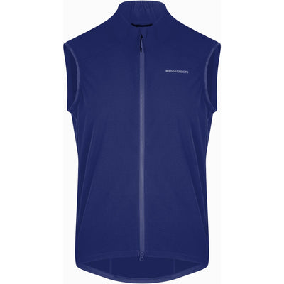 Madison Freewheel Men's Windproof Packable Gilet - X-Small / Ink Navy