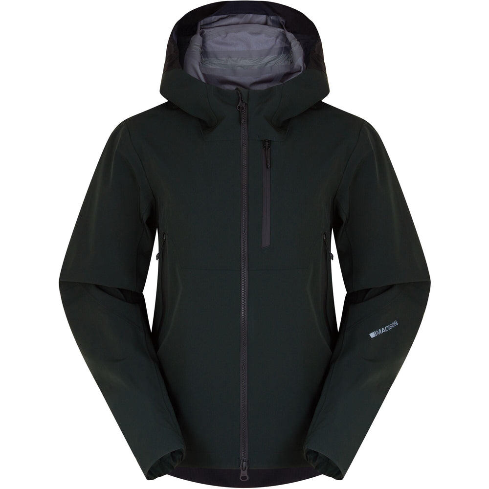 Madison DTE 3-Layer Women's Waterproof Jacket - Size 8 / Forest Green