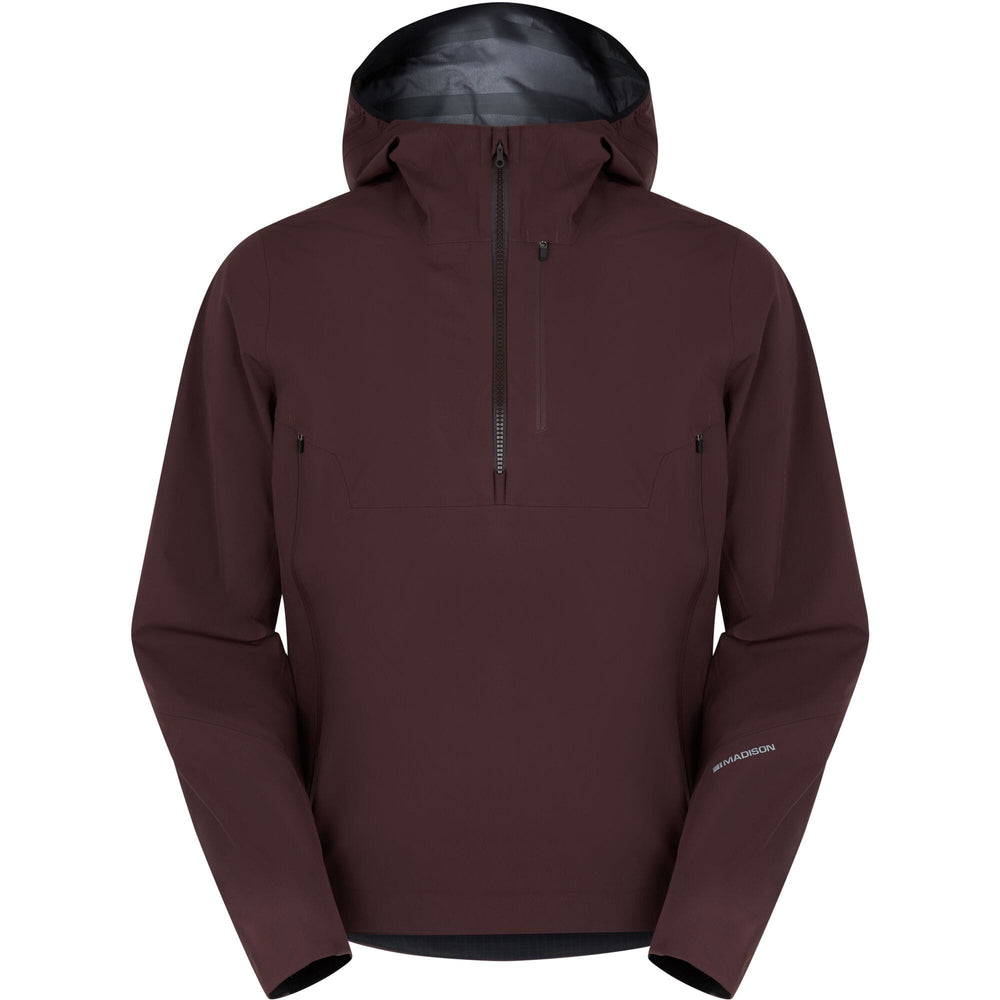 Madison Flux 3-Layer Waterproof Smock Trail Jacket - X-Small / Fig Red
