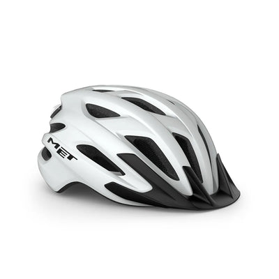 Met Crossover Cycling Helmet in Matt White