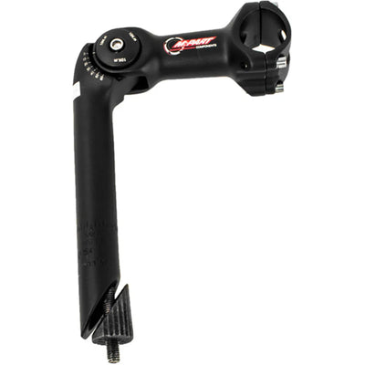 M Part Adjustable 4 Bolt 1-18in Quill Stem in Black