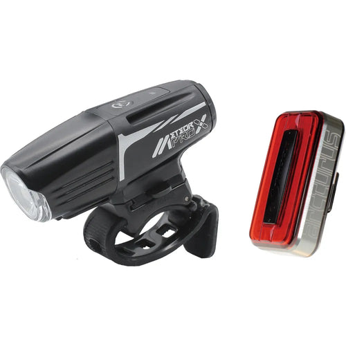 Moon Meteor-X Pro and Arcturus Auto Rechargeable Bike Light Set