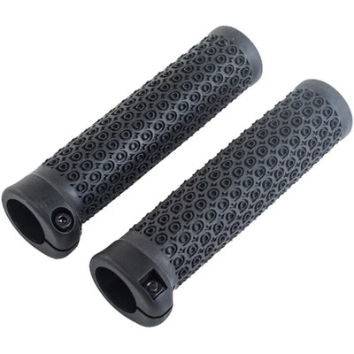 M Part Ecovice Raised Circles Bike Grips in Black