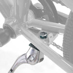 Essential junior kickstand, 16-20 inch, 20kg, silver
