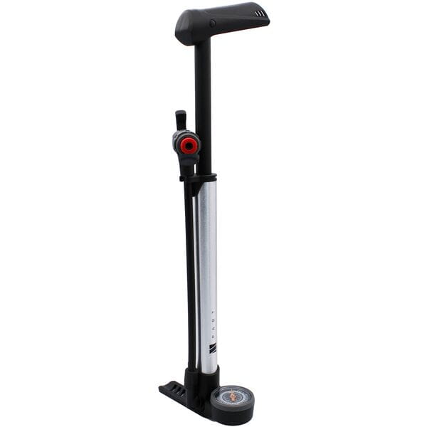 M Part Mini Floor Pump with Dial Gauge
