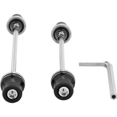 M Part 130mm Road Bike Allen-Key Security Skewers in Black