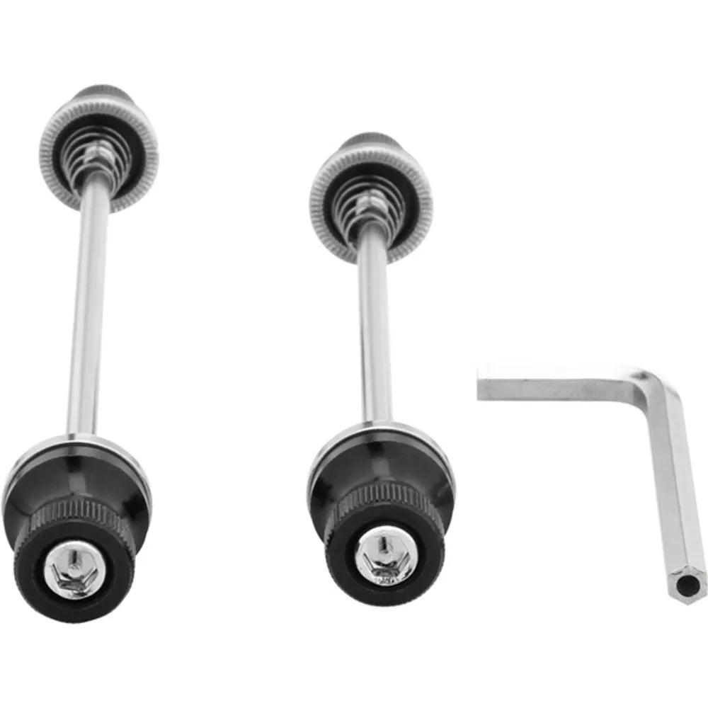 M Part 130mm Road Bike Allen-Key Security Skewers in Black