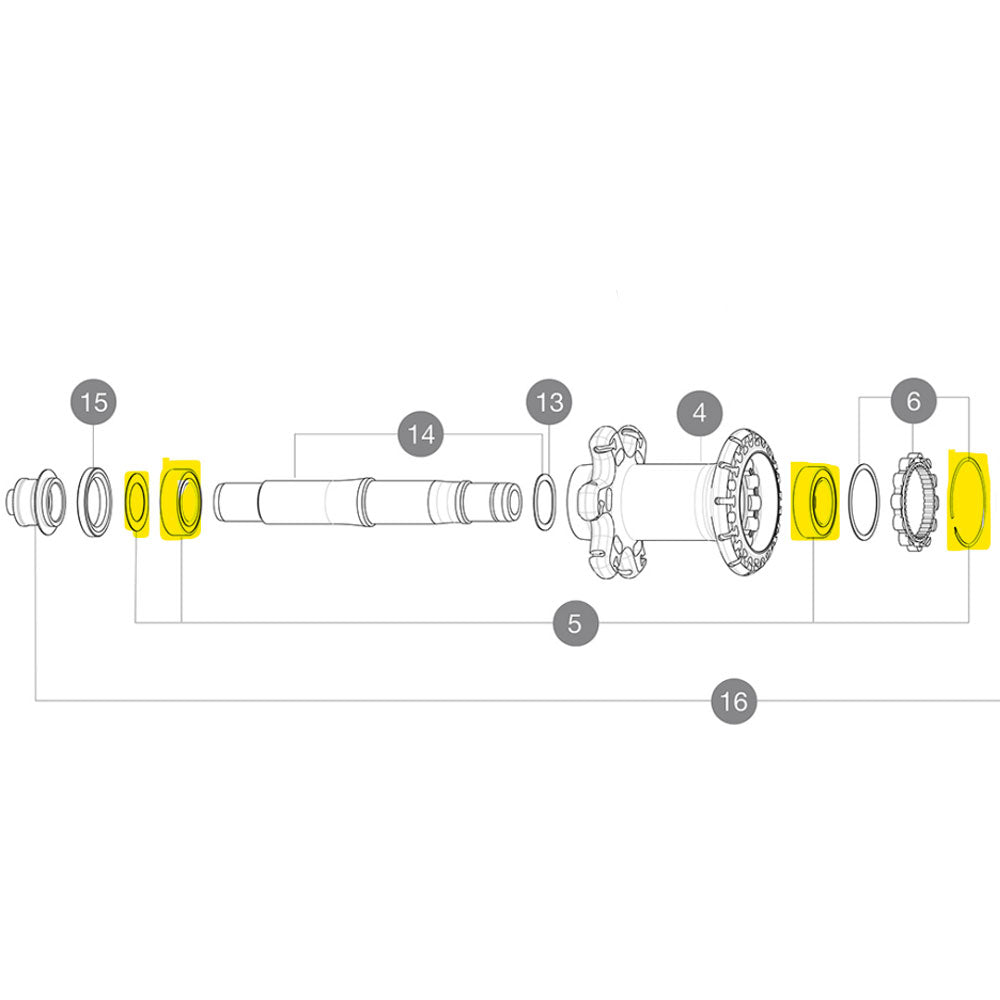 Mavic ID360 Bearings Kit