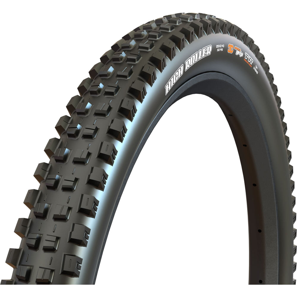 Maxxis High Roller 3 DH MaxxGrip Tyre in Black