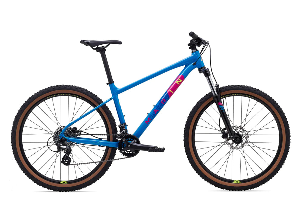 2024 Marin Bobcat Trail 3 Hardtail Mountain Bike in Blue