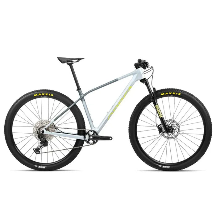 Orbea Alma M50 Hardtail Mountain Bike in Halo Silver/Shark Grey 