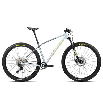 Orbea Alma M50 Hardtail Mountain Bike in Halo Silver/Shark Grey 