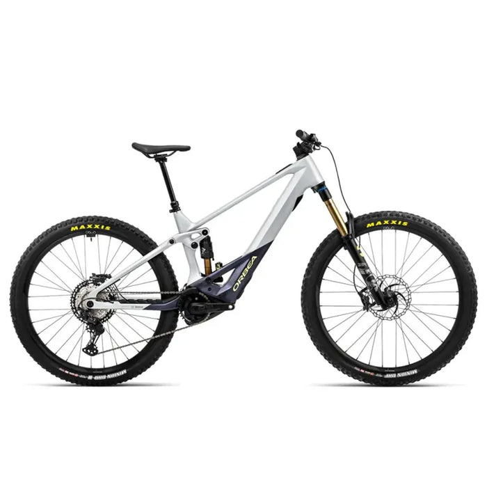 Orbea Wild M-TEAM Bosch Electric Mountain Bike in Halo Silver