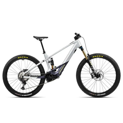 Orbea Wild M-TEAM Bosch Electric Mountain Bike in Halo Silver