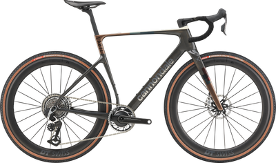 2026 Cannondale SuperX LAB71 Gravel Bike in Raw, side view