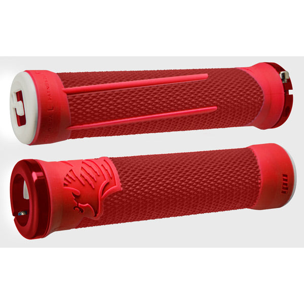 ODI AG2 v2.1 MTB Lock On Grips - Red