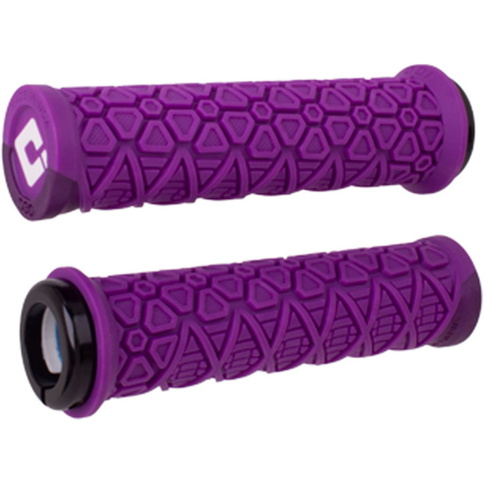 ODI Vanquish MTB Lock On Grips featuring D30 - Purple