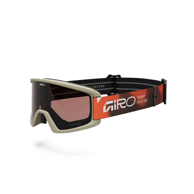 2026 GIRO Tazz MTB VIVID Unisex Mountain Bike Goggles in Motion Orange/Vivid Trail