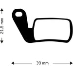 Aztec Organic Disc Brake Pads for Magura Marta Until 2008