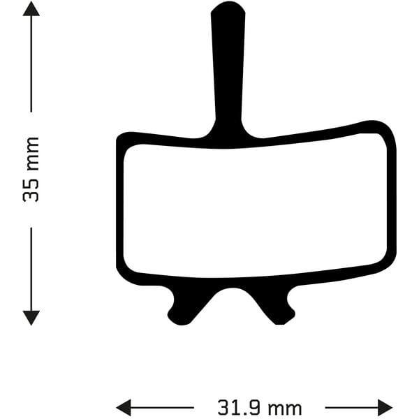 Aztec Sintered Disc Brake Pads for Avid Juicy Series / BB7