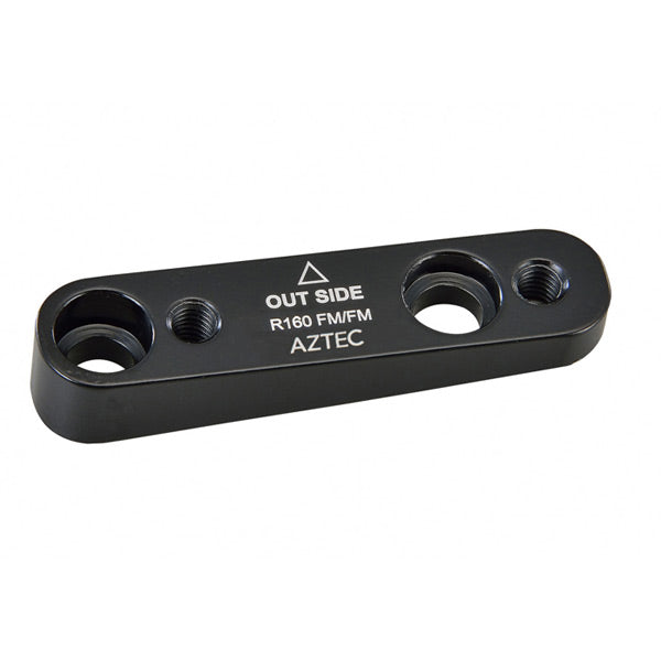 Adapter Aztec Flat-Flat 160 Rear Black 160 mm