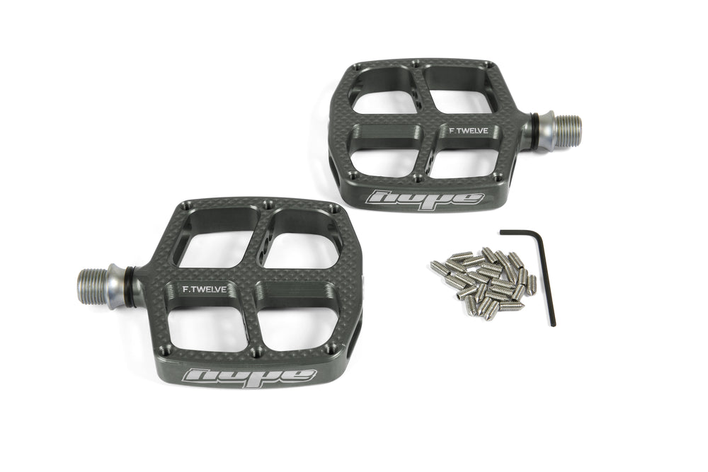 Hope Kids F12 Pedals - Pair - Smoke