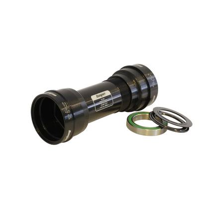 Hope PressFit 46 Stainless Steel Bottom Bracket in Black - PF46 30mm 