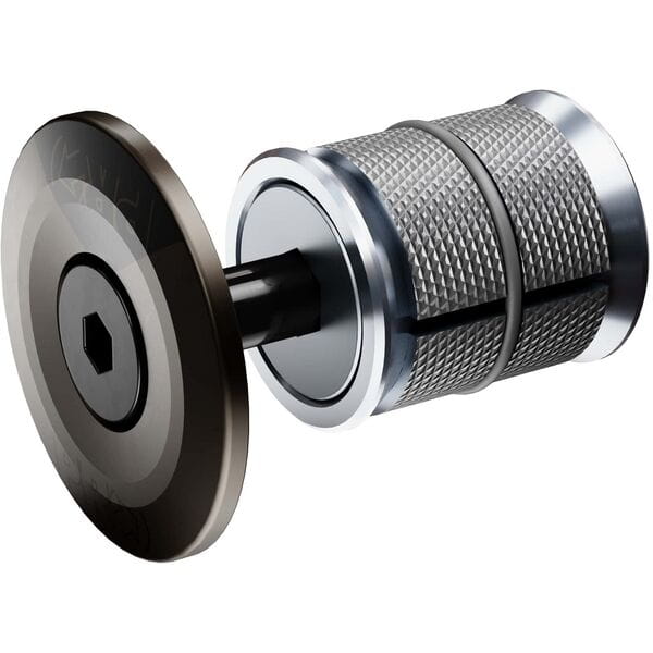 PART Gap Cap Expander Carbon 25mm 1-1/ 4 Black 1-1/4 inches