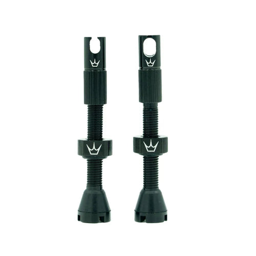 Peaty's x Chris King Tubeless MK2 Valves 42mm in Black