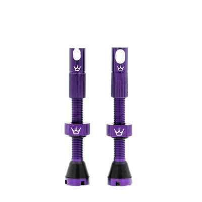 Peaty's x Chris King Tubeless MK2 Valves 42mm in Violet