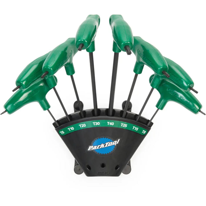Park Tool PH-T1.2 P-Handled Torx Compatible Wrench Set in Green