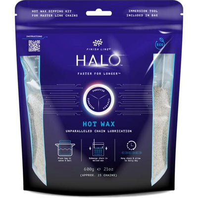 Finish Line Halo Hot Wax Lubricant Melts - 600g - Granular - Double Boil Bag
