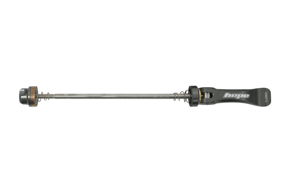 Hope Quick Release Skewer Pair Smoke - Road 130mm