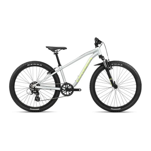 2024 Orbea MX24 XC 24 Inch Kid's Mountain Bike in Halo Silver