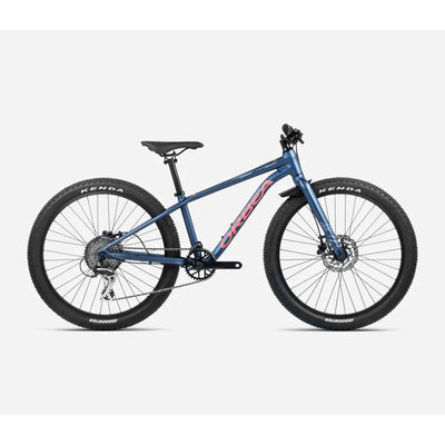 2024 Orbea MX24 Team Disc 24 Inch Kids Mountain Bike in Moon Blue