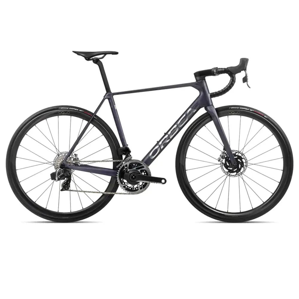 2024 Orbea Orca M11eltd PWR Road Bike In Tanzanite Matt/Carbon Raw