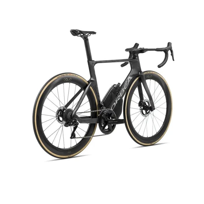 Orbea Orca Aero M31eltd Pwr Road Bike In Carbon Raw Matt