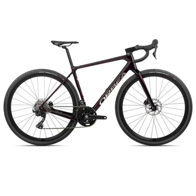 Orbea Terra M30Team Gravel Bike In Wine Red Carbon
