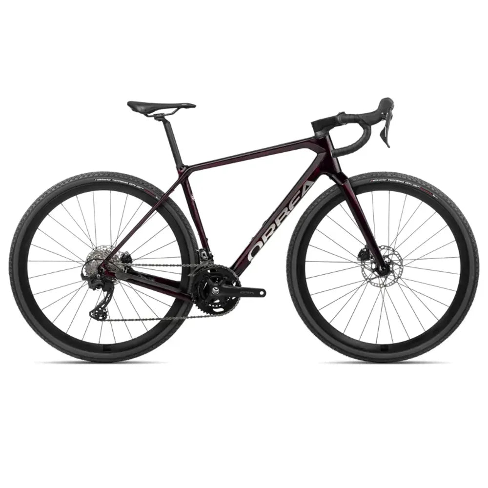 Orbea Terra M30Team Gravel Bike In Wine Red Carbon