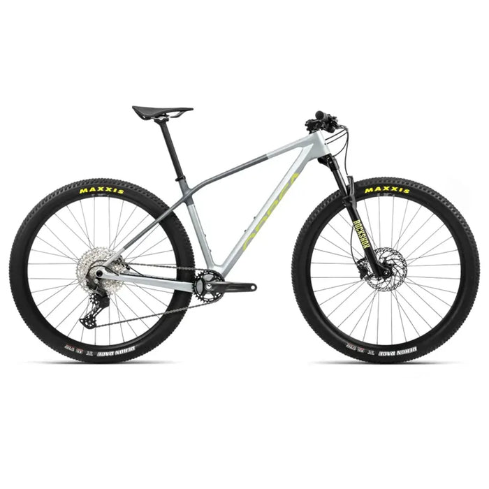 Orbea Alma M50 Carbon Mountain Bike In SIlver