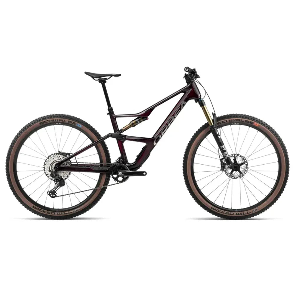 Orbea Occam Sl M10 Mountain Bike In Wine Red Carbon View/Titanium